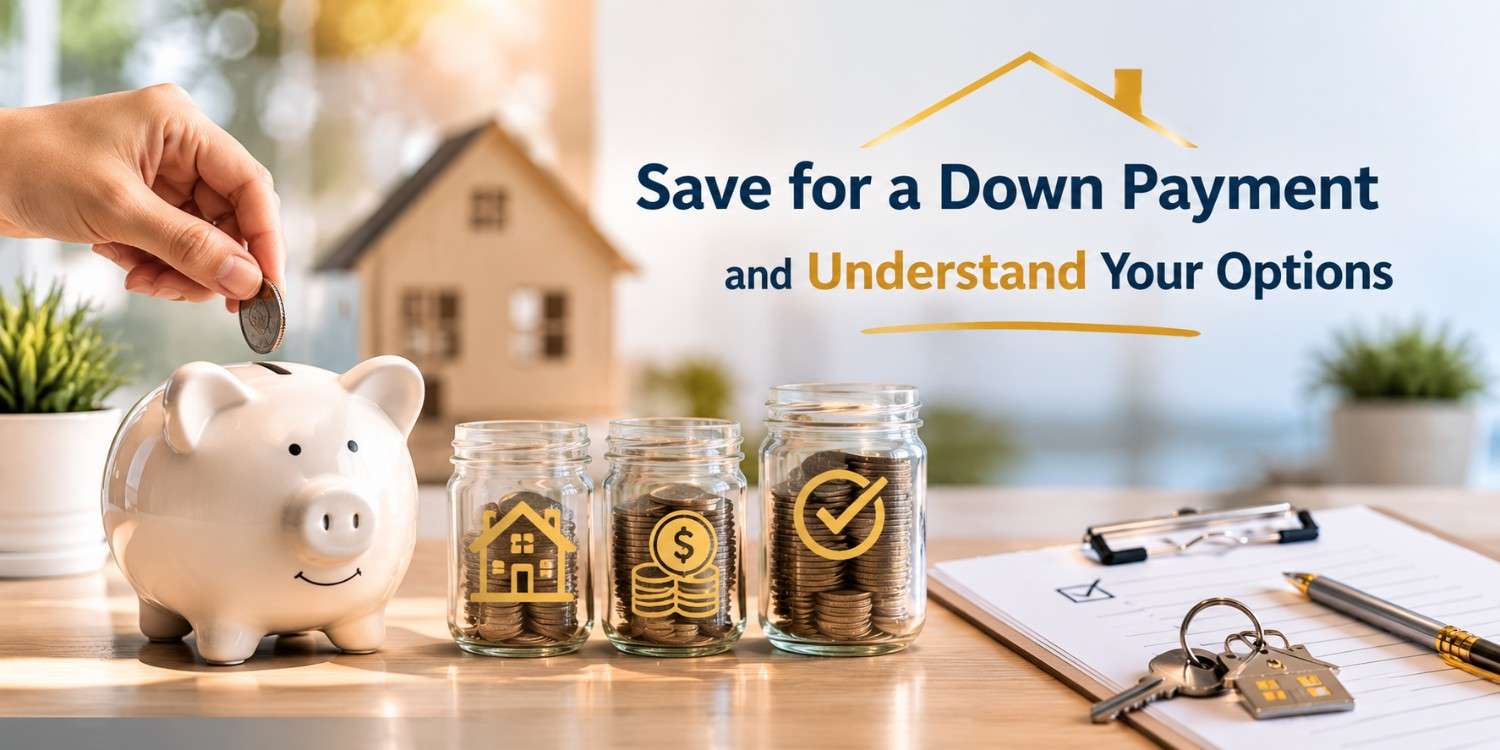 Save for a Down Payment and Understand Your Options